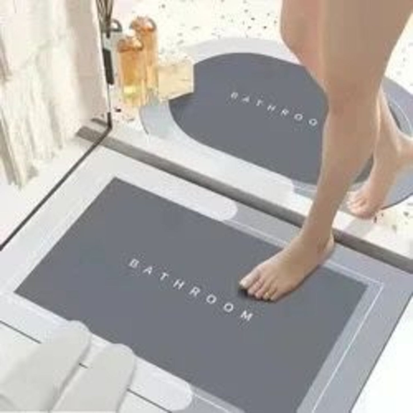 Covoraș de baie absorbant 1+1 GRATUIT