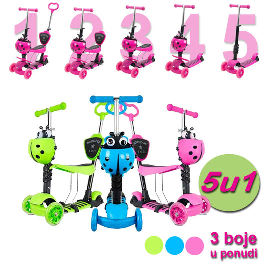 Buburuza Copii Romobil