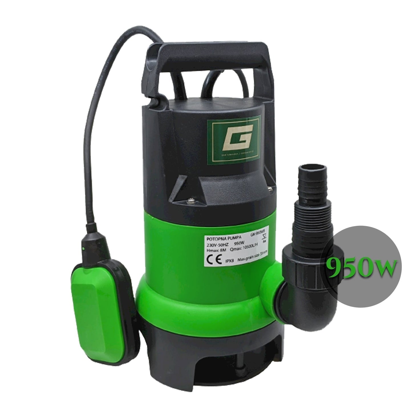 POMPA SUBMERSIBILA PENTRU APA CURATA CU FLOTANT 950W