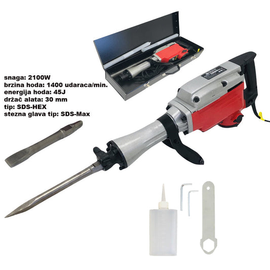 CIOCAN DE IMPACT 2100W 45J
