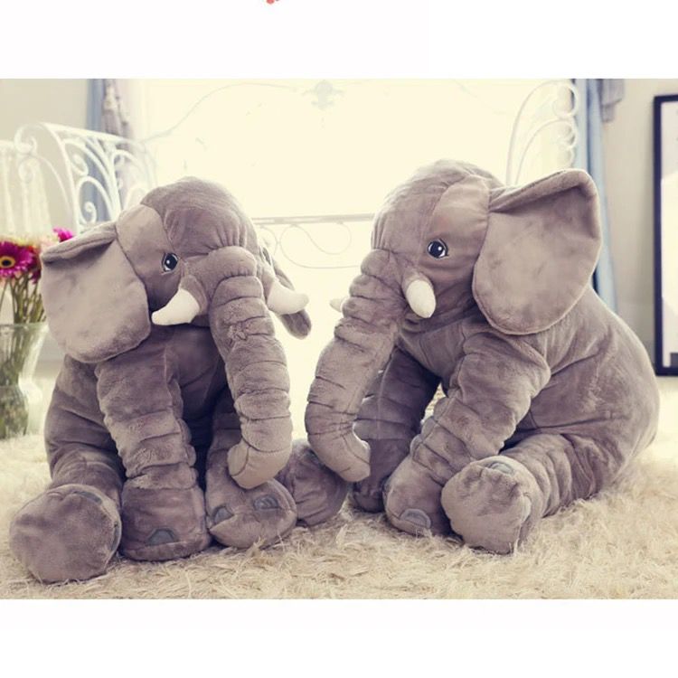JUCĂRIE DE PLUȘ ELEFANT XXL 60X40
