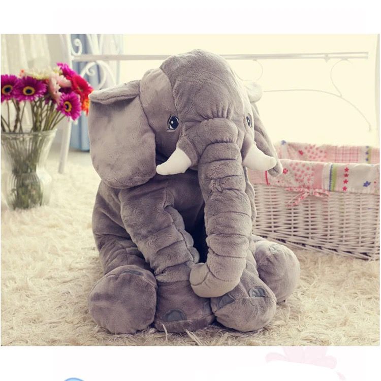 JUCĂRIE DE PLUȘ ELEFANT XXL 60X40