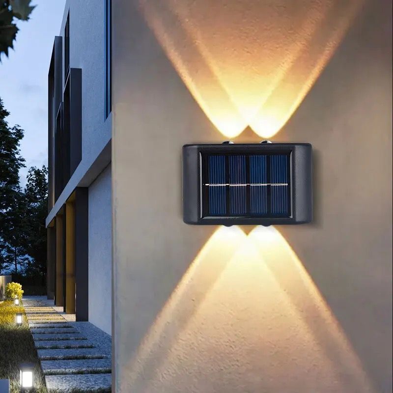 LAMPA SOLARA DECORATIVA DE PERETE 4 BUC