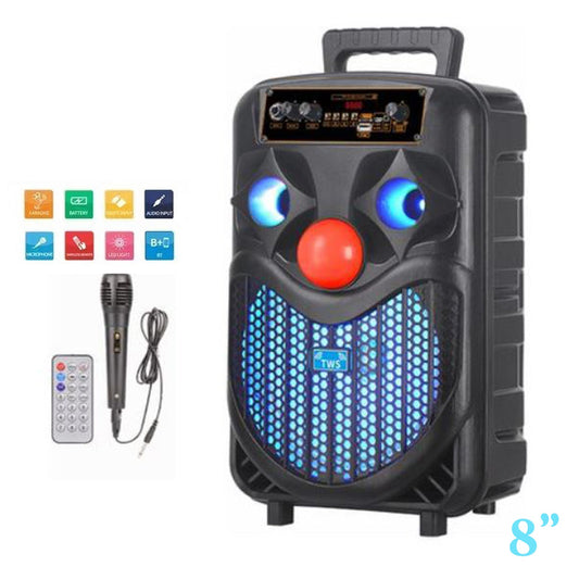 BOXER JOKER DE 8 inci CU MICROFON ȘI TELECOMANDA