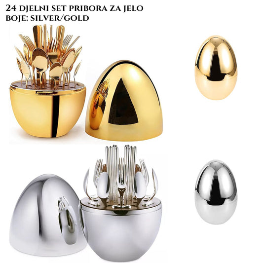 SET DE ACCESORII DE OUĂ 24 PUC