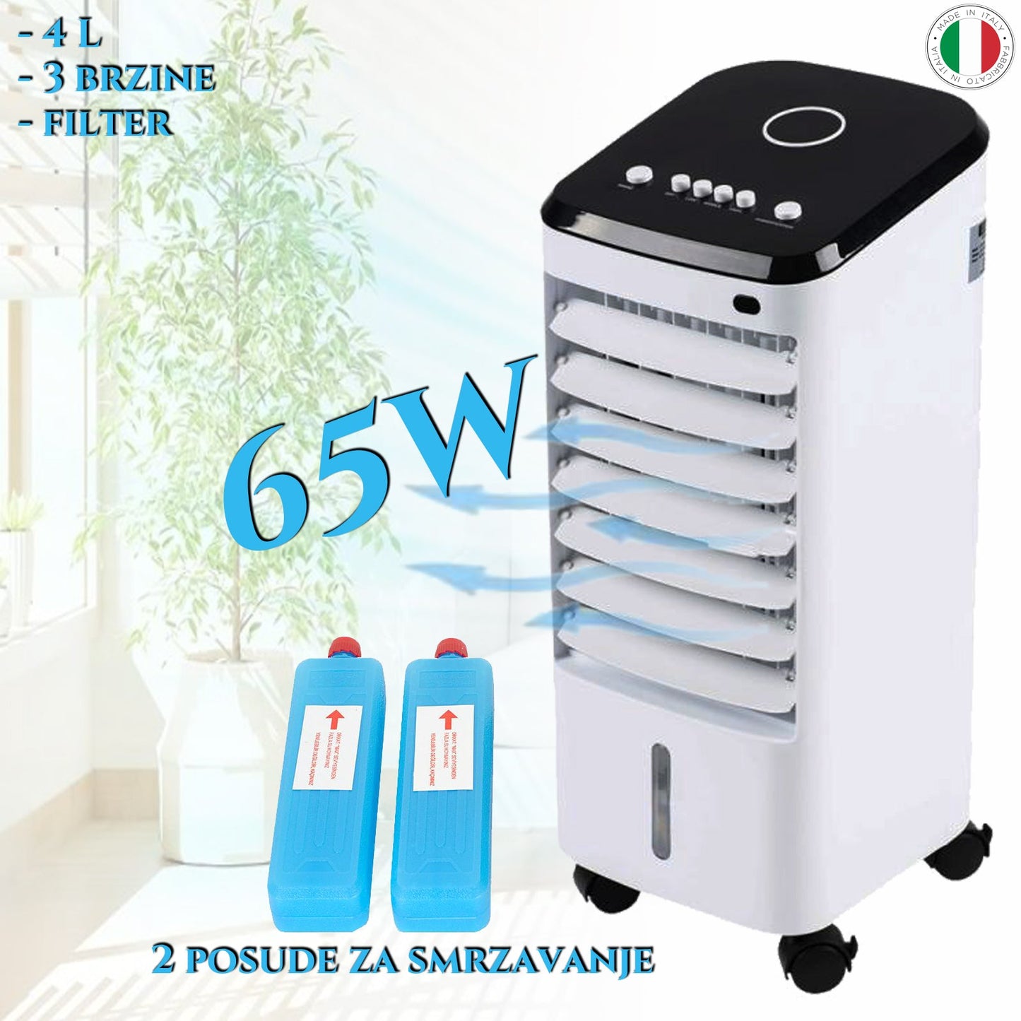 AER CONDITIONAT PORTATIL VENTUS 65W 4L 3U1