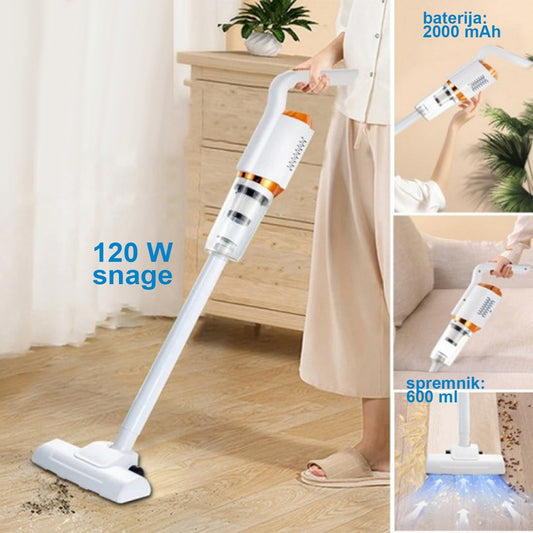 ASPIRATOR FĂRĂ FĂRĂ 2U1 CU MULTIPLE ATASE